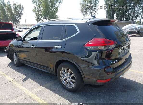 KNMAT2MT6HP531282 2017 NISSAN ROGUE Black Trasero izquierdo