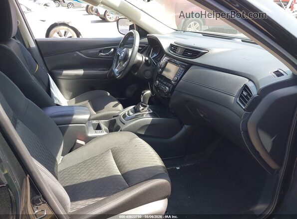 KNMAT2MT6HP531282 2017 NISSAN ROGUE Black Vista interior delantera