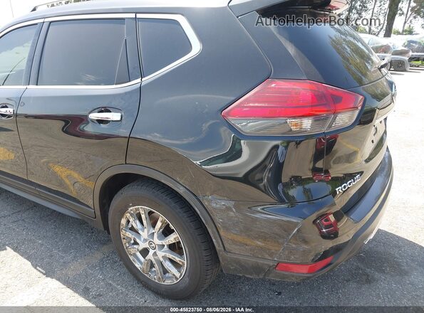 KNMAT2MT6HP531282 2017 NISSAN ROGUE Black Vista del cuadro de instrumentos