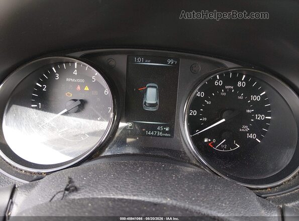 KNMAT2MT6HP533131 2017 NISSAN ROGUE Silver Vista de los asientos traseros