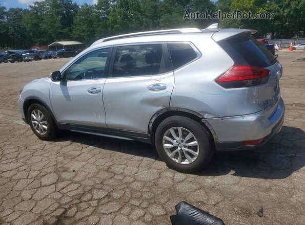 KNMAT2MT6HP537843 2017 NISSAN ROGUE Silver Trasero izquierdo