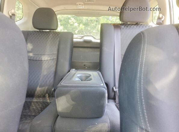KNMAT2MT6HP537843 2017 NISSAN ROGUE Silver Vista de los asientos traseros
