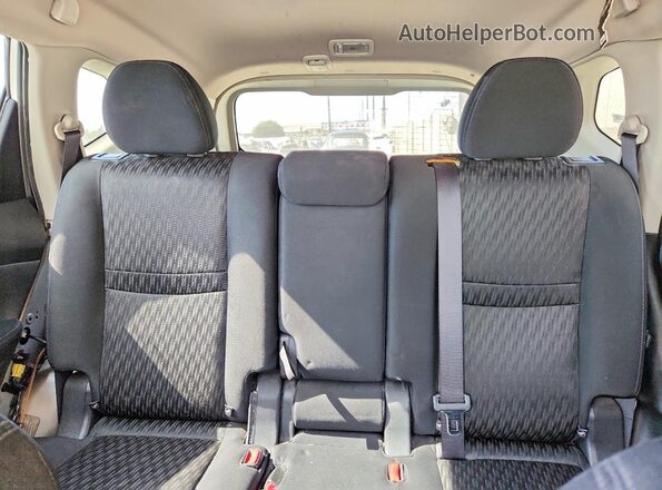 KNMAT2MT6HP537888 2017 NISSAN ROGUE Silver Widok tylnych siedzeń