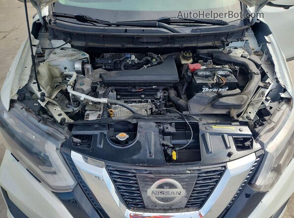KNMAT2MT6HP609902 2017 NISSAN ROGUE White Engine compartment view