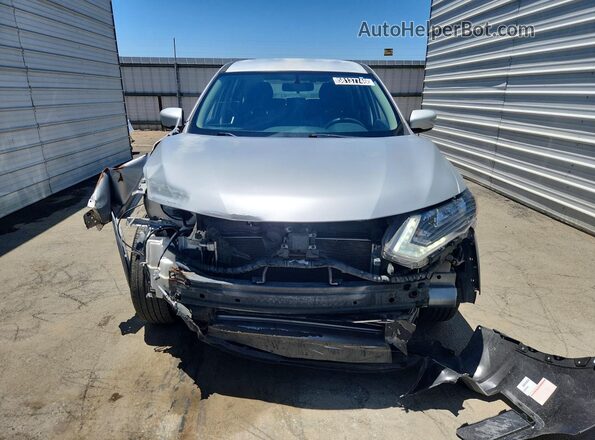 KNMAT2MT6JP570377 2018 NISSAN ROGUE Silver Դիմացի տեսք