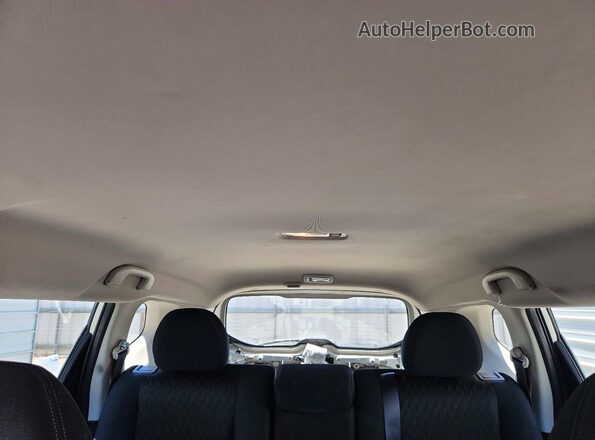 KNMAT2MT6JP570377 2018 NISSAN ROGUE Silver Հետևի նստատեղերի տեսք