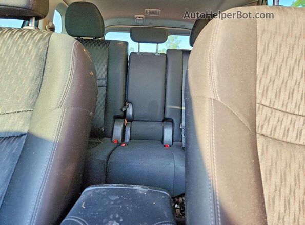 KNMAT2MT6JP582643 2018 NISSAN ROGUE Gray Vista de los asientos traseros