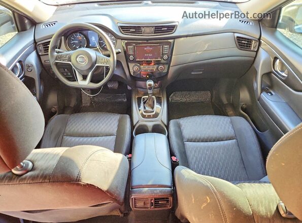 KNMAT2MT6JP582643 2018 NISSAN ROGUE Gray Vista del salpicadero