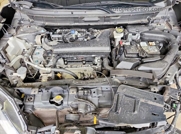 KNMAT2MT6LP528911 2020 NISSAN ROGUE Gray Vista del compartimento del motor