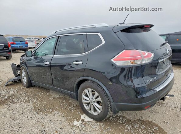 KNMAT2MT7GP622124 2016 NISSAN ROGUE Black Tył lewy