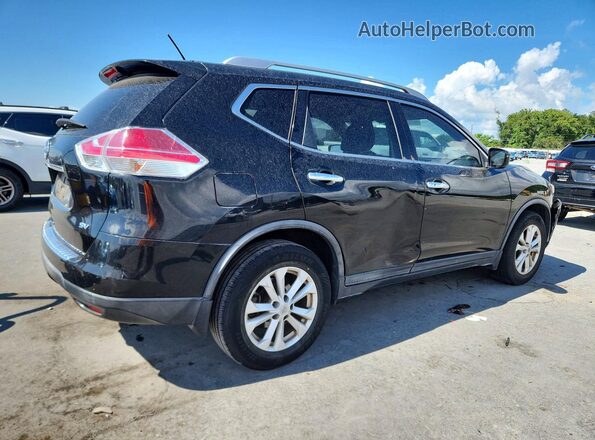 KNMAT2MT7GP641823 2016 NISSAN ROGUE Black Задня права чверть