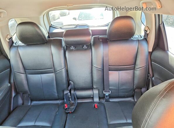 KNMAT2MT7GP641823 2016 NISSAN ROGUE Black Вид задніх сидінь