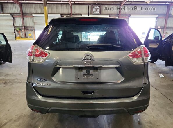 KNMAT2MT7GP645161 2016 NISSAN ROGUE Gray Հետևի տեսք
