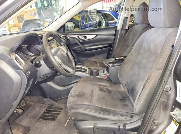 KNMAT2MT7GP645161 2016 NISSAN ROGUE Gray Սալոնի դիմացի տեսք
