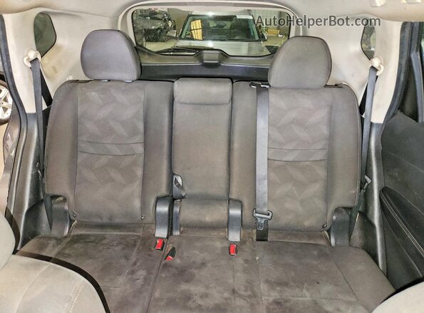 KNMAT2MT7GP645161 2016 NISSAN ROGUE Gray Հետևի նստատեղերի տեսք