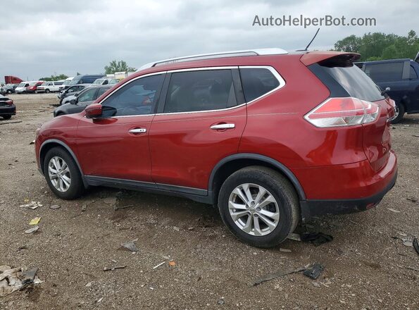 KNMAT2MT7GP658864 2016 NISSAN ROGUE Burgundy Հետևի ձախ