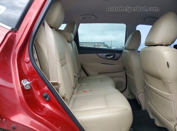 KNMAT2MT7GP658864 2016 NISSAN ROGUE Burgundy Սալոնի հետևի տեսք