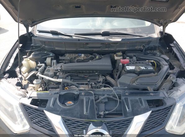 KNMAT2MT7GP737032 2016 NISSAN ROGUE Black უკანა ხედი