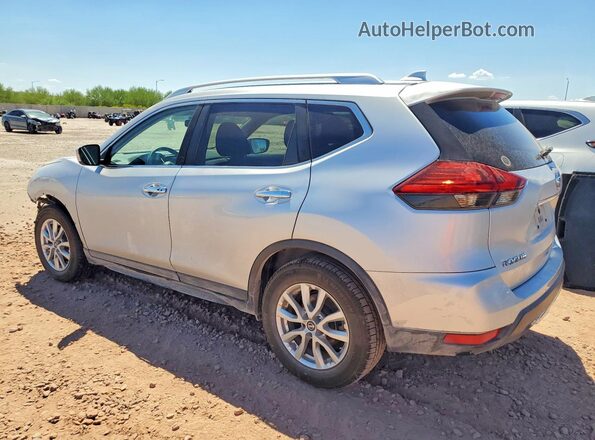 KNMAT2MT7HP544848 2017 NISSAN ROGUE Silver Trasero izquierdo
