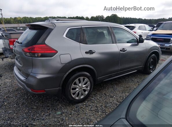 KNMAT2MT7HP578398 2017 NISSAN ROGUE Серый Задняя правая четверть