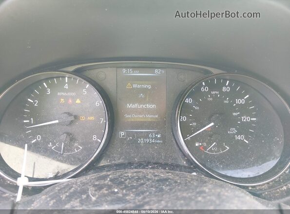 KNMAT2MT7HP578398 2017 NISSAN ROGUE Серый Вид задних сидений