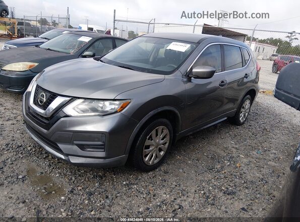 KNMAT2MT7HP578398 2017 NISSAN ROGUE Серый Передняя левая четверть