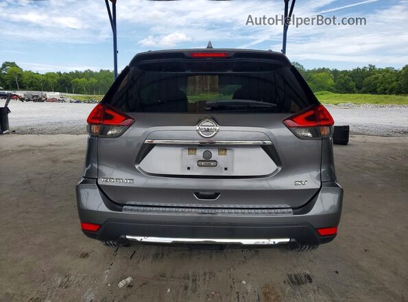 KNMAT2MT7HP603669 2017 NISSAN ROGUE Gray უკანა ხედი
