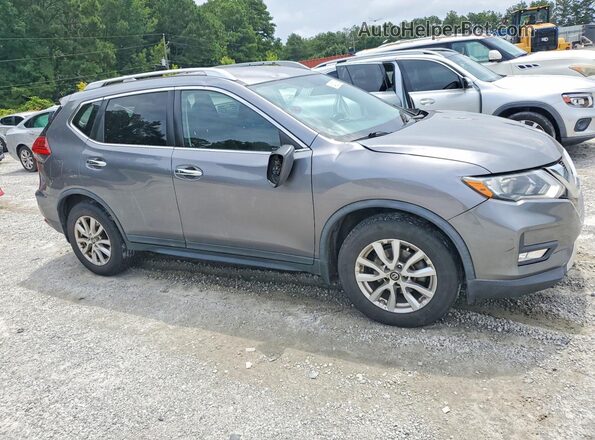 KNMAT2MT7HP611156 2017 NISSAN ROGUE Gray Front right