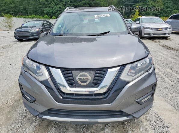 KNMAT2MT7HP611156 2017 NISSAN ROGUE Gray Front view