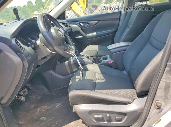 KNMAT2MT7HP611156 2017 NISSAN ROGUE Gray Front interior view