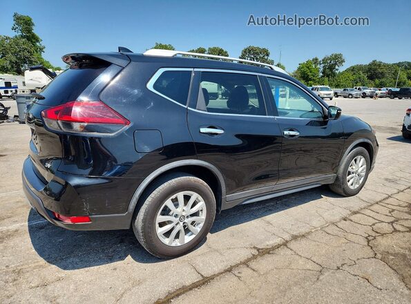 KNMAT2MT7JP501777 2018 NISSAN ROGUE Black უკანა მარჯვენა