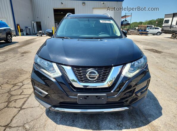 KNMAT2MT7JP501777 2018 NISSAN ROGUE Black წინა ხედი