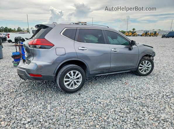 KNMAT2MT7JP504758 2018 NISSAN ROGUE Gray Tył prawy