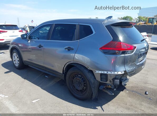 KNMAT2MT7JP512293 2018 NISSAN ROGUE Gray Rear left
