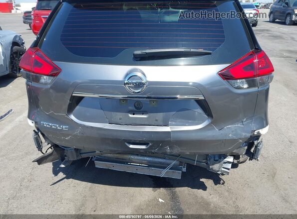 KNMAT2MT7JP512293 2018 NISSAN ROGUE Gray Front view