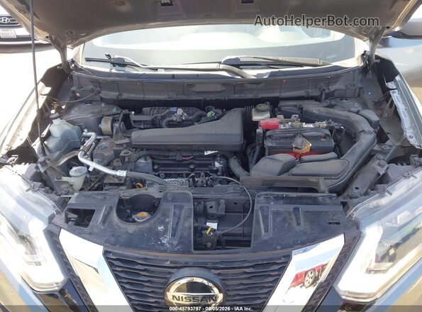 KNMAT2MT7JP512293 2018 NISSAN ROGUE Gray Rear view