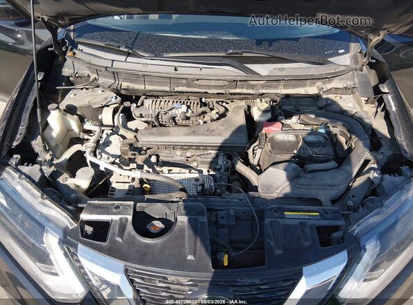 KNMAT2MT7JP524878 2018 NISSAN ROGUE Черный Вид сзади