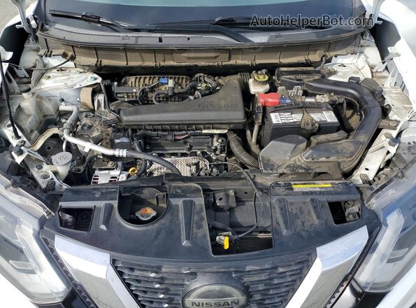 KNMAT2MT7JP570503 2018 NISSAN ROGUE White Engine compartment view