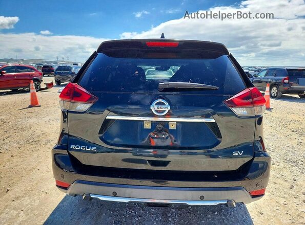 KNMAT2MT7KP535929 2019 NISSAN ROGUE Black Rear view