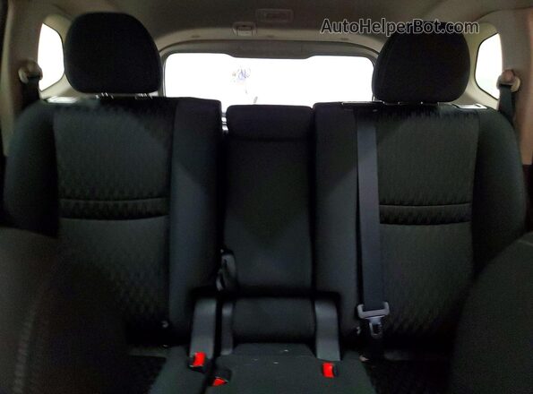 KNMAT2MT7LP516878 2020 NISSAN ROGUE Silver Rear seats view