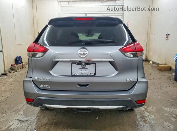 KNMAT2MT7LP516878 2020 NISSAN ROGUE Silver Rear view