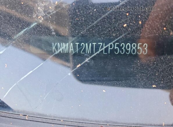 KNMAT2MT7LP539853 2020 NISSAN ROGUE White VIN կոդի պիտակի տեսք