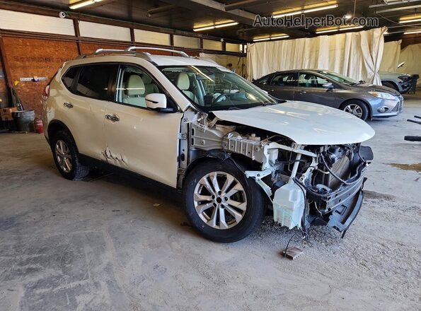 KNMAT2MT8GP607888 2016 NISSAN ROGUE White წინა მარჯვენა