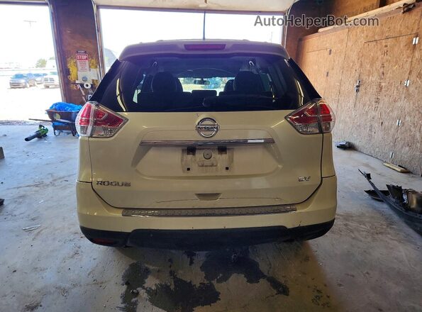 KNMAT2MT8GP607888 2016 NISSAN ROGUE White უკანა ხედი
