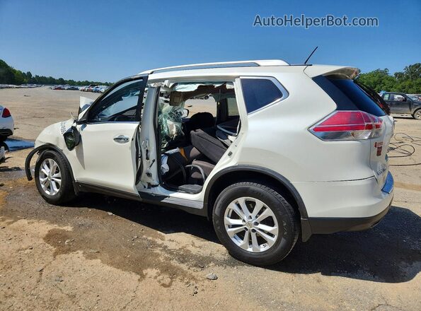 KNMAT2MT8GP615909 2016 NISSAN ROGUE White Trasero izquierdo