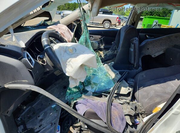 KNMAT2MT8GP615909 2016 NISSAN ROGUE White Vista interior delantera