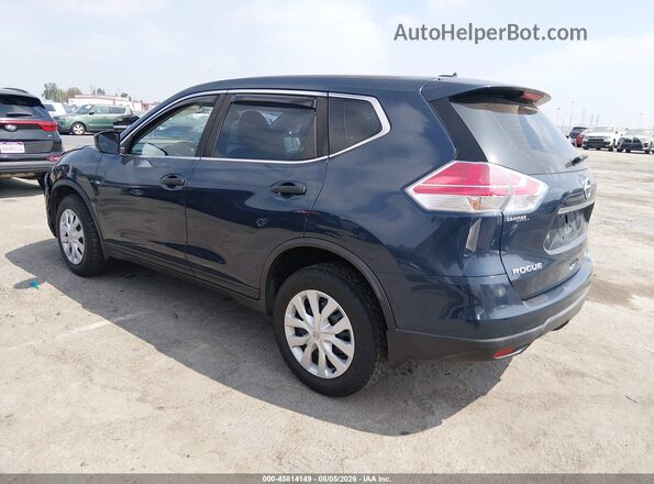 KNMAT2MT8GP631088 2016 NISSAN ROGUE Dark Blue უკანა მარცხენა