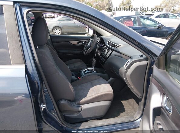 KNMAT2MT8GP631088 2016 NISSAN ROGUE Dark Blue წინა სალონის ხედი