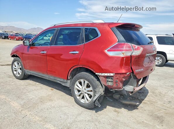 KNMAT2MT8GP652488 2016 NISSAN ROGUE Burgundy Հետևի ձախ