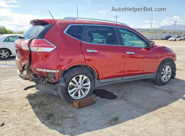 KNMAT2MT8GP652488 2016 NISSAN ROGUE Burgundy Հետևի աջ